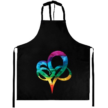 Discover LGBTQ Rainbow Heart Pride Heart Gift LGBTQ+ Aprons