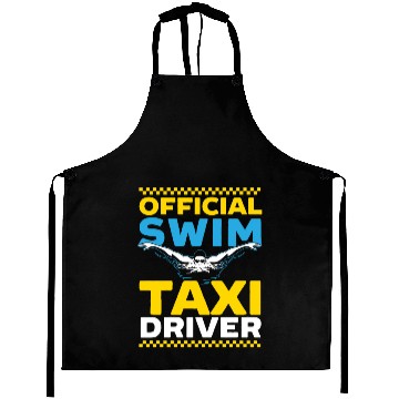 Discover Official Swim Taxi Driver Taxi Taxicab Cab Driver Aprons
