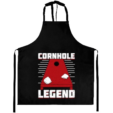 Discover Cornhole Legend Bean Bag Toss Player Gift Aprons