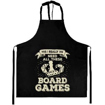Discover Yes I Really Do Need All These Board Games Aprons