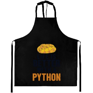Discover Life is Better with a Python Pythonidae Banana Aprons