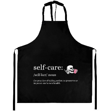 Discover Self-Care Definition Aprons