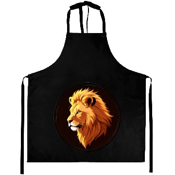 Discover Lion logo Aprons