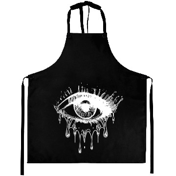 Discover Crying Eye Realistic Tattoo Style Aprons