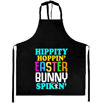Discover Easter Volleyball Bunny Holiday Rabbit Sport Aprons