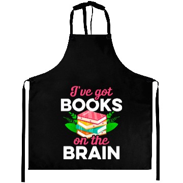 Discover Librarian Bookworm Book Nerd Reading Library Aprons