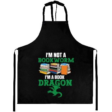 Discover Librarian Bookworm Book Nerd Reading Library Aprons