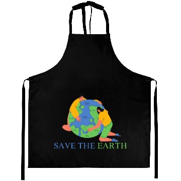 Discover save the earth day Aprons