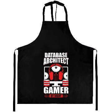 Discover Data Architecture Database Architect Gamer Gift Aprons