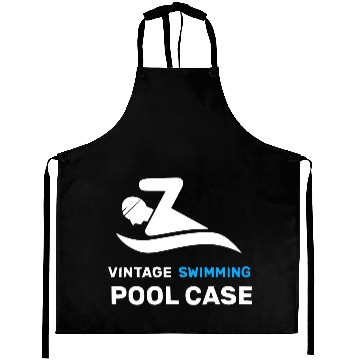 Discover Vintage Swimming Pool Case For Dark Aprons