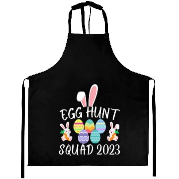 Discover Egg Hunt Squad 2023 Egg Hunt Funny Easter Day 2023 Aprons