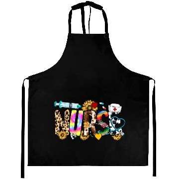 Discover Registered Nurse Nursing School Nurse Week Leopard Aprons