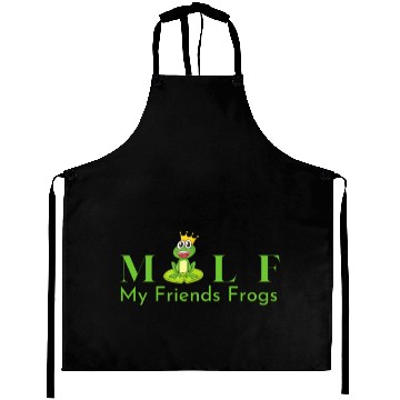 Discover My Friends Frogs Man I Love Frogs Aprons