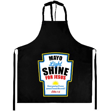 Discover Mayo Light Shine for Jesus Aprons
