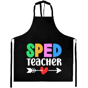 Discover Sped Teacher Special Education Cute Awareness Aprons