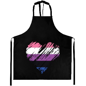 Discover Pride LGBTQ. Statement Aprons