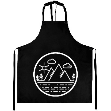 Discover Mountains Nature Adventure Outdoor Aprons