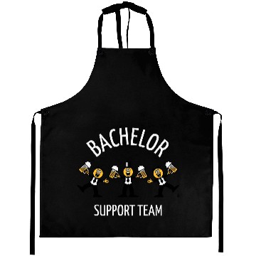 Discover Bachelor Support Team (Caricature / Dance / W) Aprons