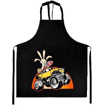 Discover aster Rabbit Offroad Vehicles Truck Retro Aprons