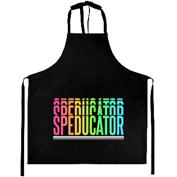 Discover Speducator Sped Special Education Cute Teacher Aprons
