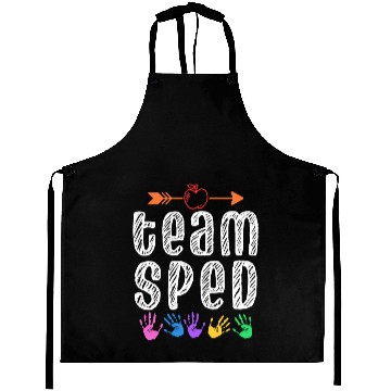 Discover Team Sped Teacher Awareness Special Education Aprons
