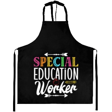 Discover Special Education Worker Sped Teacher Awareness Aprons