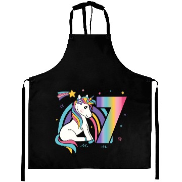 Discover 7th birthday Girls Unicorn Aprons