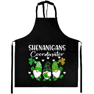 Discover Shenanigans Coordinator Saint Irish Gnomes St Pat Aprons