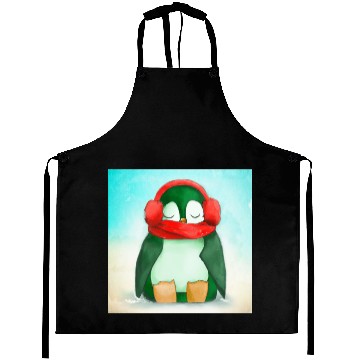 Discover Sleepy Penguin Taking a Nap Aprons