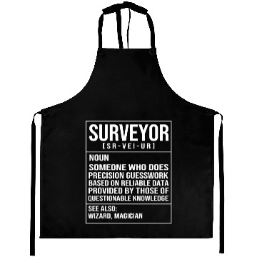 Discover Engineer Land Surveying Definition Funny Surveyor Aprons