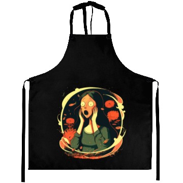 Discover Surreal Scream Lisa Aprons