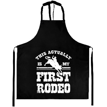 Discover Bull Rider Bull Riding Western Rodeo Cowboy Lover Aprons