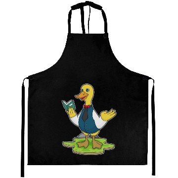 Discover Duck As Teacher With Book Aprons
