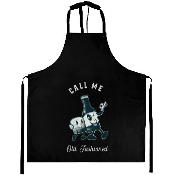 Discover Bourbon Lover Call Me Old Fashioned Aprons