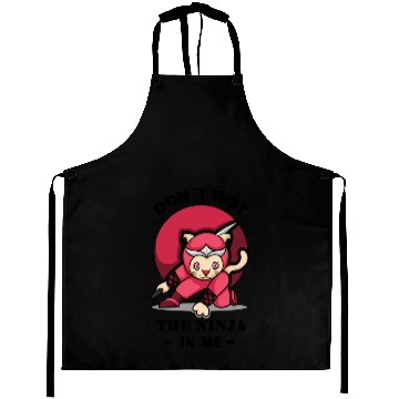 Discover Karate Ninja Cat Kung Fu Aprons