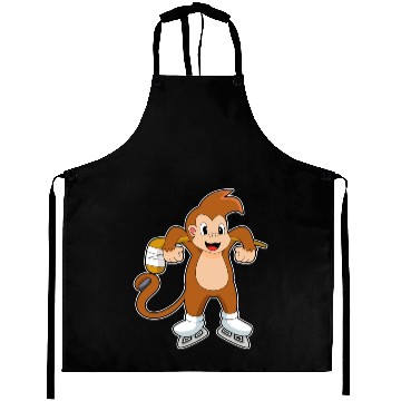 Discover Monkey Ice Hockey Ice Hockey Stick Aprons