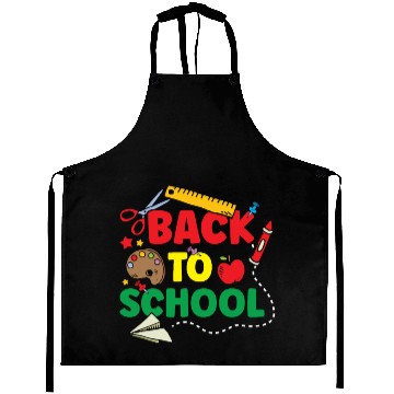 Discover Back To School Pupil Grade Teacher Aprons