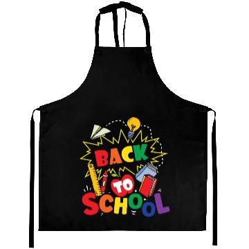 Discover Back To School Grade Pupil Teacher Aprons