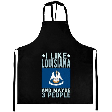 Discover Louisiana Flag US State Aprons