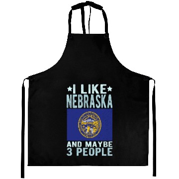 Discover Nebraska Flag US State Aprons