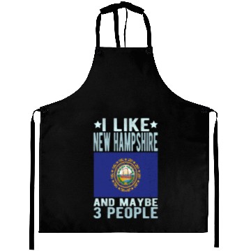 Discover New Hampshire Flag US State Aprons