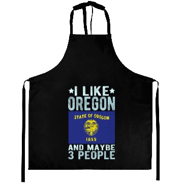 Discover Oregon Flag US State Aprons