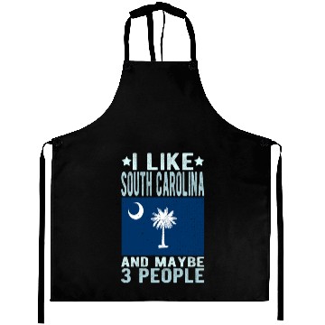 Discover South Carolina Flag US State Aprons