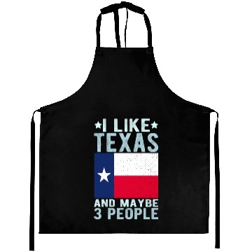 Discover Texas Flag US State Aprons