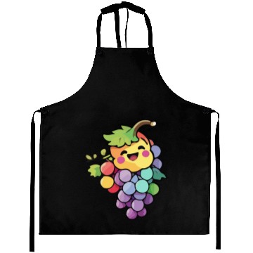 Discover Grape comic Aprons