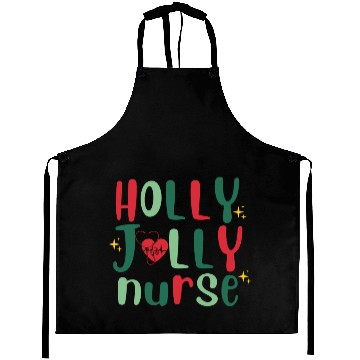 Discover HOLLY JOLLY NURSE6 Aprons