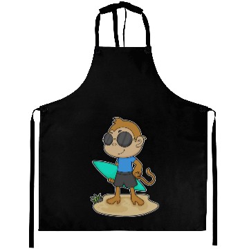 Discover Monkey Surfer Surfboard Aprons