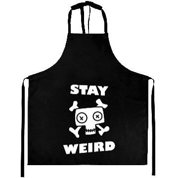 Discover Stay Weird Aprons