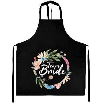 Discover Team bride I bachelorette party Aprons