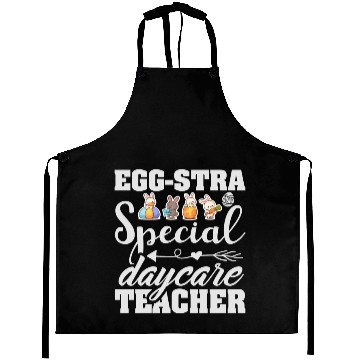 Discover Egg Stra Special Daycare Teacher Aprons